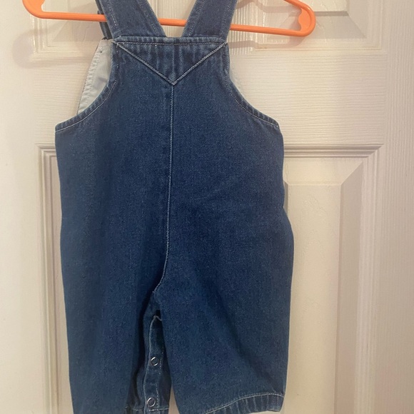 Denim Turtle Overalls - Picture 8 of 9